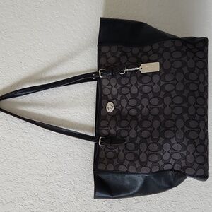 Coach Signature Brown Tote Bag No. F1583 36932